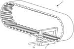 TOOTHED BELT WITH INTEGRATED SENSOR SYSTEM