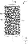 Continuous strand of filaments having gradient-length characteristic implemented by kinky texture and spiral rotational twist, and manufacturing method therefor
