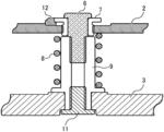 Imaging-element inclination adjustment mechanism, method for adjusting inclination of imaging element, and imaging apparatus