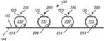 LED strip for indirect light emission