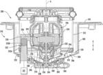 Dishwashing Appliance and Electric Motor for a Fluid Pump with a Thermal-Protection Assembly