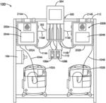 Multi-unit system for creating an oxidation reduction potential (ORP) in water with multi-path manifold for mixing and distribution