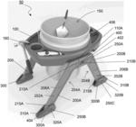 APPARATUS FOR HOLDING A CONTAINER ON AN UNEVEN SURFACE