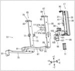 Head pressurizing mechanism and tape printing apparatus