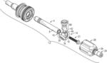 Universal joint or constant velocity joint torque transmission interface