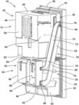 REFRIGERATOR WITH DUCT SYSTEM TO PROVIDE COLD AIR FROM A FREEZER EVAPORATOR TO AN ICE MAKER