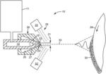 Dimensionally-stable melt blown nonwoven fibrous structures, and methods and apparatus for making same