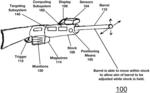 Handheld automatic weapon subsystem with inhibit and sensor logic