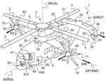 METHOD FOR CONTROLLING AT LEAST ONE AERODYNAMIC STABILIZER MEMBER OF A HYBRID HELICOPTER, AND A HYBRID HELICOPTER