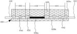 LED filament light bulb having different surface roughness filament base layer