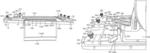 Rolling plate assembly attachment for portable power cutting tools including an improved structural design, improved wheel configuration, and a cutting guide