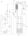 HEATER TANK FOR HEAT PUMP SYSTEM AND METHOD FOR CONTROLLING HEATER TANK