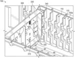 WEDGE LOCK SUPPORT COLUMNS IN ELECTRONIC CHASSIS