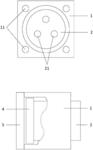 ADAPTER ASSEMBLY OF GENERATOR AND AXLE-END GENERATOR ASSEMBLY