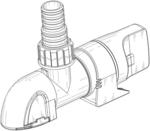 Horizontal submersible pump