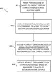 Calibration techniques for handstate representation modeling using neuromuscular signals