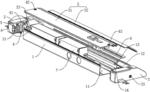 Cabinet light including heat dissipation structure and quick wiring structure used for piercing insulation layers of wires