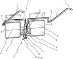 Frame for bifocal eyeglasses