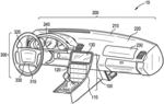 HIGH-IMPACT ENERGY ABSORPTION CONNECTION DESIGN FOR AUTO INTERIOR DISPLAY MODULE UNDER HEAD FORM IMPACT