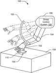 Depth perception modeling for grasping objects