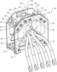 Contact unit for a battery electric vehicle