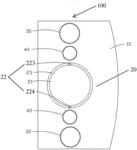 Fully distributed magnetic adsorption multi-parameter sensing cable