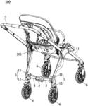 BABY CARRIAGE BRAKE MECHANISM AND BABY CARRIAGE HAVING THE SAME