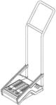 PRESSURE-MEASURING FOOT BOARD, AND EXERCISE APPARATUS COMPRISING SAME FOR CORRECTING STATE OF IMBALANCE OF BODY