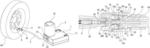 Anti-jet joint structure of connection hose of vehicle air compressor