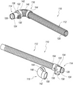 Breathing tube assemblies with adjustable elbow