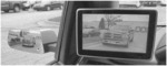 Vehicular vision system with center stack display and mirror display for surround view and CMS cameras