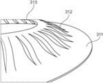 Convex shell for use in a base plate of an ostomy appliance