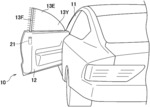 Light emission device, vehicle door, and notification method