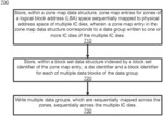 Logical-to-physical mapping of data groups with data locality