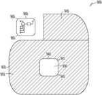 Chip or silicon based feedthrough