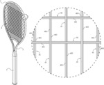 Tennis racket with a more-responsive string configuration