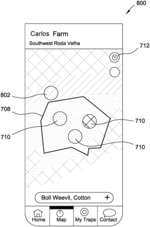 Systems and methods for pest pressure heat maps