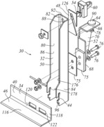 SUPPORT BRACKET ASSEMBLY AND METHOD