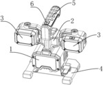 PORTABLE LED SPOTLIGHT AND CONTROL CIRCUIT THEREOF