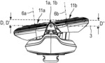 Shaving unit with drive spindles extending in open space