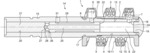 Material conveying screw and method for producing same