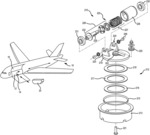 Cyclic-force brake caster assembly