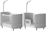 Transformable baby cot