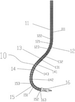 DOUBLE-BENDING FLEXIBLE SURGICAL TOOL SYSTEM