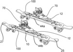 Enhanced land ski for replicating the motions of snow skiing in dry conditions