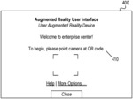 Providing augmented reality user interfaces for automated teller machine transactions