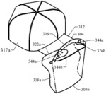 Brim mounted face shields and methods of using same