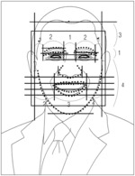 Method, system, and computer-readable media for image correction via facial ratio