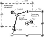 Autonomous aircraft separation system and method