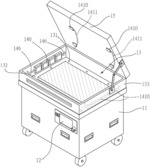 Hot Air Flow Direction Control Mechanism of Base Board Baking Machine